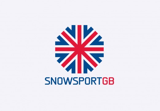 Snowsport GB Snow Ski Snowboarding Rudaizky sport winter snow logo UK athletics