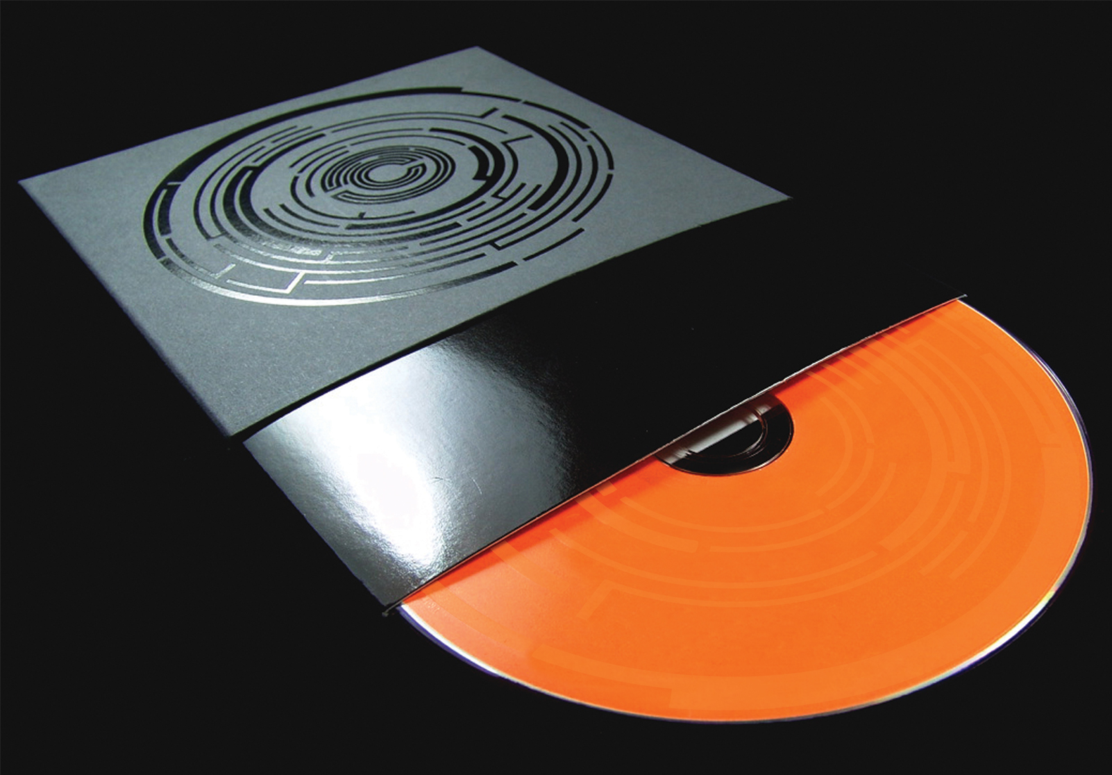 Pendulum In Silico Granite Drumm'n'Bass Rock electronic limited edition packaging CD foil colorplan fluoro CD label varnish